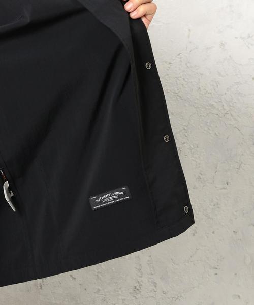 green label relaxing（グリーンレーベルリラクシング）の「SC CORDU/2WAY/RIP コーチジャケット ◆（ブルゾン・メンズ・ネイビー/ブラック・SMALL/X-LARGE/MEDIUM/LARGE）」の11枚目の写真