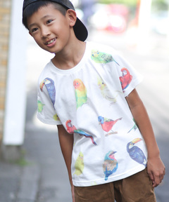 Kid'sビッグペイント Tee  / ハッピーペイントTee