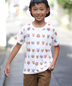 Kid'sビッグペイント Tee  / ハッピーペイントTee