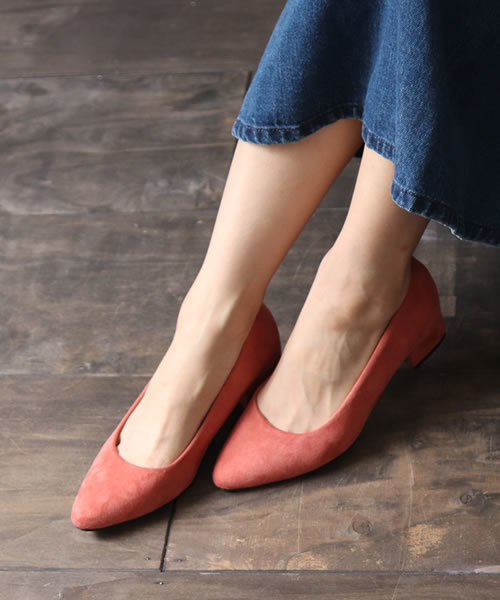 SESTO（セスト）の「アーチクッションで足をサポートしてくれる、快適な履き心地！ローヒールパンプス（パンプス・レディース・ライトベージュ/ブラック/レッド/ネイビー/ピンク系その他/ブルー/グリーン/ブラック系その他/グレイッシュベージュ/パープル・25/24.5/24/23.5/22.5/23）」の10枚目の写真