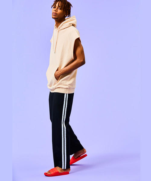 MONKEY TIME(モンキータイム)の「<monkey time> URAKE PO MUSCLE SLEEVE HOODY/パーカ ◆(パーカー・メンズ・グレー/シャーベット・MEDIUM/X-LARGE/LARGE)」の11枚目の写真