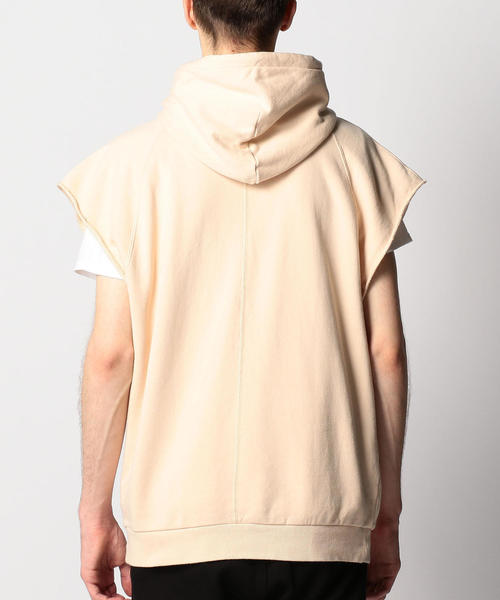 MONKEY TIME(モンキータイム)の「<monkey time> URAKE PO MUSCLE SLEEVE HOODY/パーカ ◆(パーカー・メンズ・グレー/シャーベット・MEDIUM/X-LARGE/LARGE)」の15枚目の写真