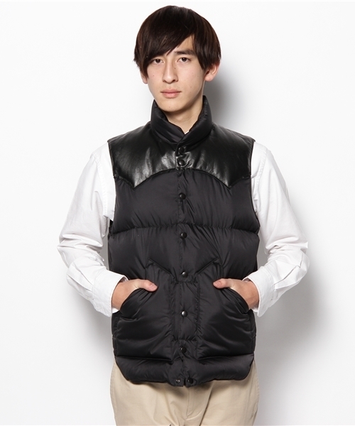 もたか　BEAUTY&YOUTH UNITED ARROWS ダウンベスト BEAUTY＆YOUTH UNITED ARROWS ダウンベスト SMALL グレー メンズ