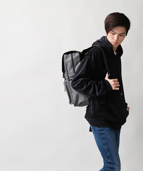 WEGO（ウィゴー）の「WEGO/ベロアビッグシルエットプルパーカー（パーカー・メンズ・ブラック/ネイビー/ワイン・MEDIUM/LARGE）」の13枚目の写真