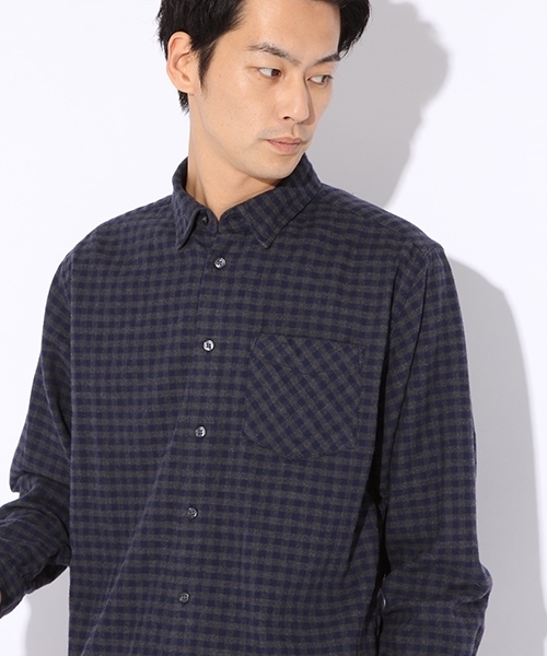niko and...（ニコアンド）の「Nバルドマンネルチェックシャツ【niko and ...】（シャツ/ブラウス・メンズ・その他1/その他2/その他3・MEDIUM/LARGE）」の2枚目の写真