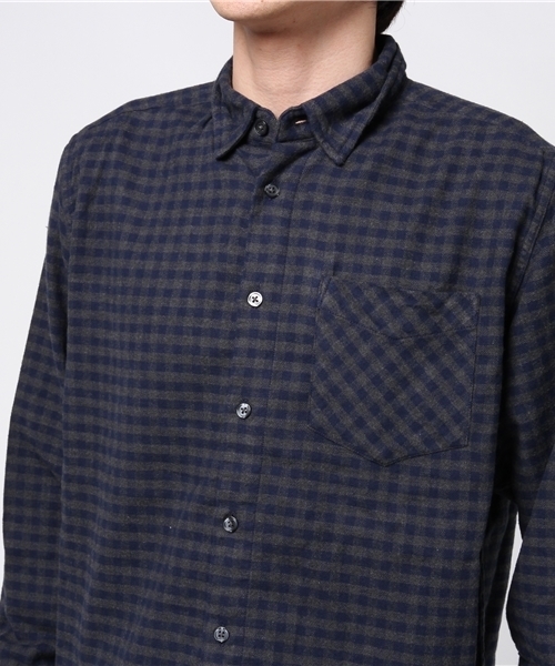 niko and...（ニコアンド）の「Nバルドマンネルチェックシャツ【niko and ...】（シャツ/ブラウス・メンズ・その他1/その他2/その他3・MEDIUM/LARGE）」の8枚目の写真