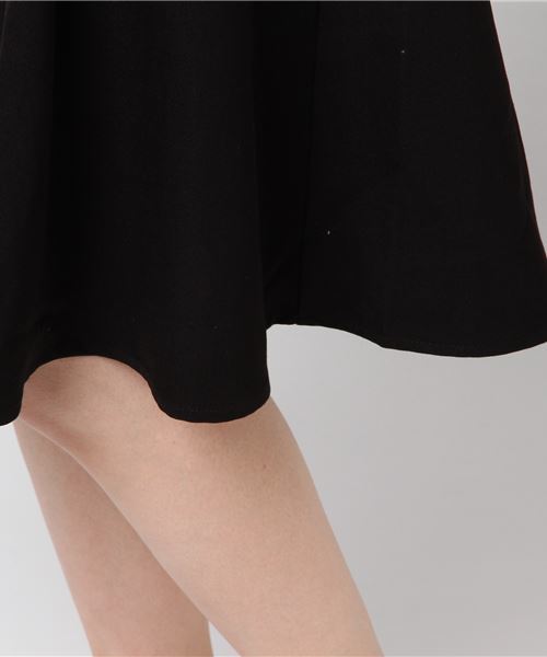 earth music&ecology（アースミュージックアンドエコロジー）の「スキスカミディスカート（スカート・レディース・ブラック/ネイビー/ピンク/キャメル/グレイッシュベージュ・FREE）」の8枚目の写真