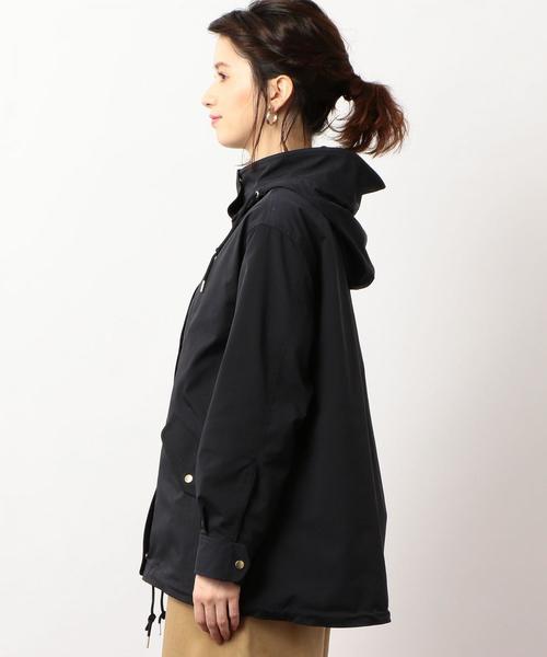 green label relaxing(グリーンレーベルリラクシング)の「◆SC 撥水 ビッグ モッズコート ◆(モッズコート・レディース・ベージュ/オリーブ/ネイビー・36/42/40/38/44)」の6枚目の写真