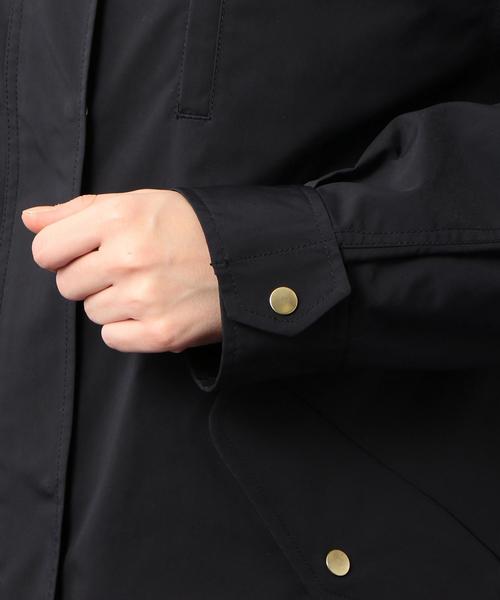 green label relaxing(グリーンレーベルリラクシング)の「◆SC 撥水 ビッグ モッズコート ◆(モッズコート・レディース・ベージュ/オリーブ/ネイビー・36/42/40/38/44)」の9枚目の写真