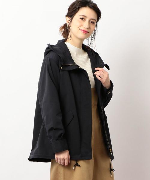 green label relaxing(グリーンレーベルリラクシング)の「◆SC 撥水 ビッグ モッズコート ◆(モッズコート・レディース・ベージュ/オリーブ/ネイビー・36/42/40/38/44)」の16枚目の写真