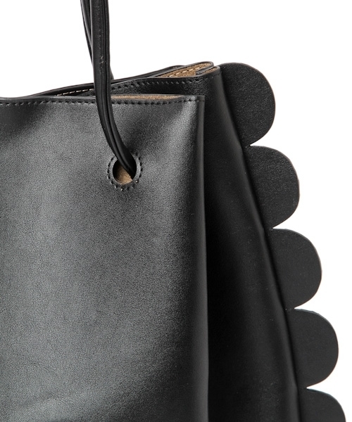 PAGEBOY（ページボーイ）の「スカラップトートバッグ（トートバッグ・レディース・ブラック/レッド/オフホワイト・FREE）」の10枚目の写真