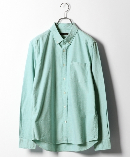 RAGEBLUE(レイジブルー)の「ナチュラルストレッチオックスフォードシャツ/781108(シャツ/ブラウス・メンズ・グリーン/ホワイト/パープル/グレー系その他/ネイビー・LARGE/SMALL/MEDIUM/X-LARGE)」の1枚目の写真