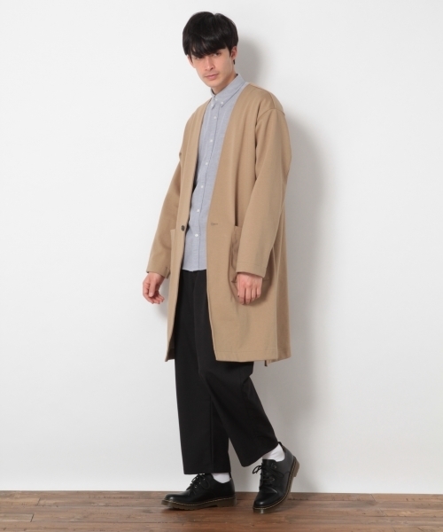 RAGEBLUE(レイジブルー)の「ナチュラルストレッチオックスフォードシャツ/781108(シャツ/ブラウス・メンズ・グリーン/ホワイト/パープル/グレー系その他/ネイビー・LARGE/SMALL/MEDIUM/X-LARGE)」の6枚目の写真