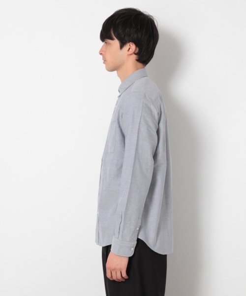 RAGEBLUE(レイジブルー)の「ナチュラルストレッチオックスフォードシャツ/781108(シャツ/ブラウス・メンズ・グリーン/ホワイト/パープル/グレー系その他/ネイビー・LARGE/SMALL/MEDIUM/X-LARGE)」の10枚目の写真