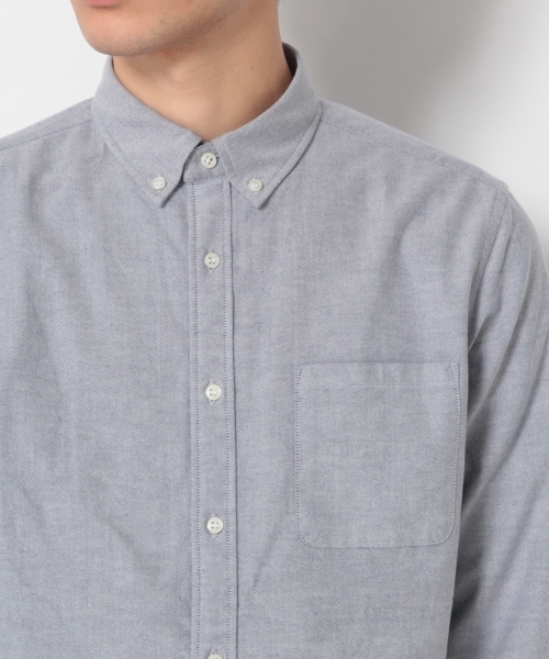 RAGEBLUE(レイジブルー)の「ナチュラルストレッチオックスフォードシャツ/781108(シャツ/ブラウス・メンズ・グリーン/ホワイト/パープル/グレー系その他/ネイビー・LARGE/SMALL/MEDIUM/X-LARGE)」の12枚目の写真