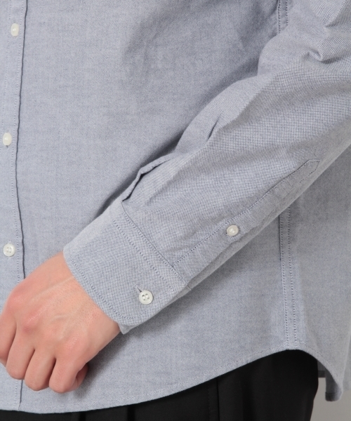 RAGEBLUE(レイジブルー)の「ナチュラルストレッチオックスフォードシャツ/781108(シャツ/ブラウス・メンズ・グリーン/ホワイト/パープル/グレー系その他/ネイビー・LARGE/SMALL/MEDIUM/X-LARGE)」の14枚目の写真