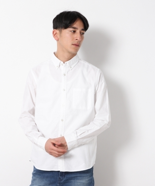 RAGEBLUE(レイジブルー)の「ナチュラルストレッチオックスフォードシャツ/781108(シャツ/ブラウス・メンズ・グリーン/ホワイト/パープル/グレー系その他/ネイビー・LARGE/SMALL/MEDIUM/X-LARGE)」の18枚目の写真