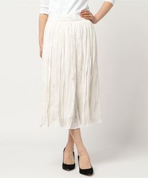 STYLEBLOCK | シフォンワッシャープリーツミモレ丈スカート(スカート)