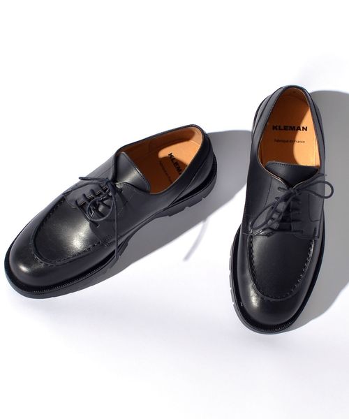 KLEMAN(クレマン)の「KLEMAN: 【FRODA】 Uチップシューズ■(ブーツ・メンズ・ブラック/ブラウン・40/41/42/43)」の2枚目の写真