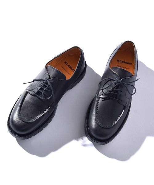 KLEMAN(クレマン)の「KLEMAN: 【FRODA】 Uチップシューズ■(ブーツ・メンズ・ブラック/ブラウン・40/41/42/43)」の5枚目の写真