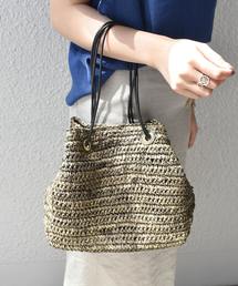 SHIPS（シップス）の「Diminutivo:ダイヤモンド トート ◇（かごバッグ