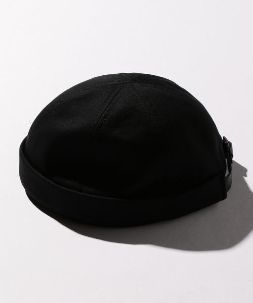 Base MFG（ベースエムエフジー）の「＜BASE MFG＞ C/TWL ROLL CAP/ロールキャップ（キャップ・メンズ・ブラック・FREE）」の2枚目の写真