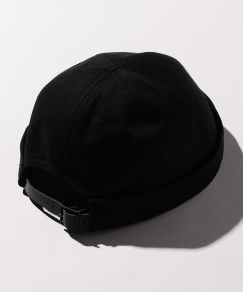 Base MFG（ベースエムエフジー）の「＜BASE MFG＞ C/TWL ROLL CAP/ロールキャップ（キャップ・メンズ・ブラック・FREE）」の6枚目の写真