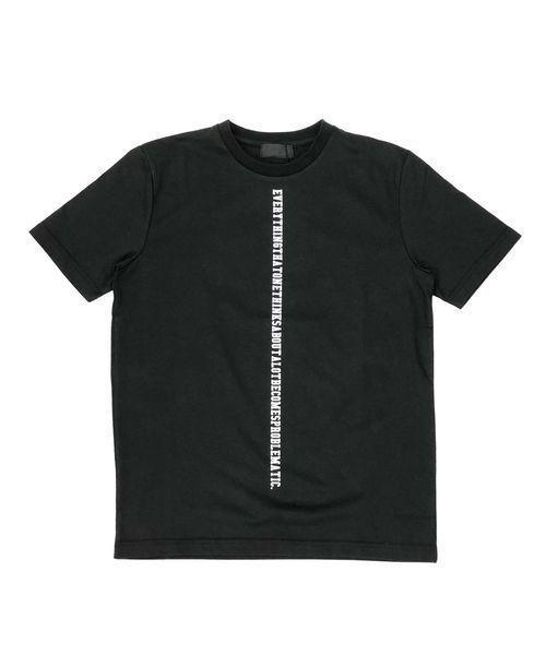 A.S.M（エーエスエム）の「メッセージプリントクルーネックTシャツ（Tシャツ/カットソー・メンズ・ホワイト/ブラック/グレー・48/50/52）」の13枚目の写真