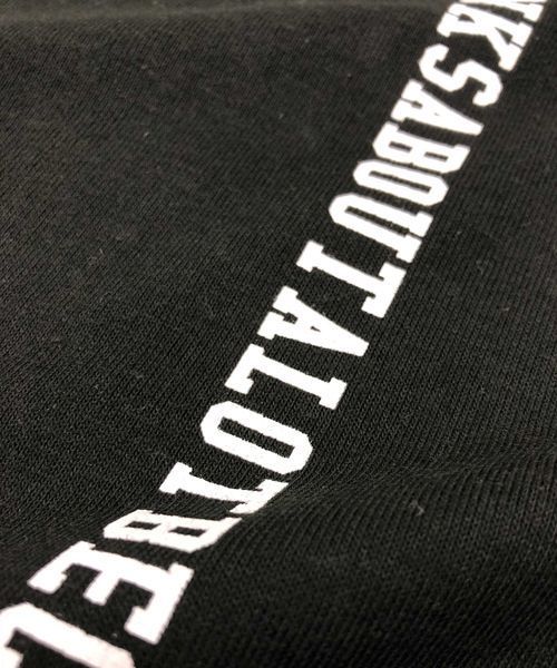 A.S.M（エーエスエム）の「メッセージプリントクルーネックTシャツ（Tシャツ/カットソー・メンズ・ホワイト/ブラック/グレー・48/50/52）」の16枚目の写真