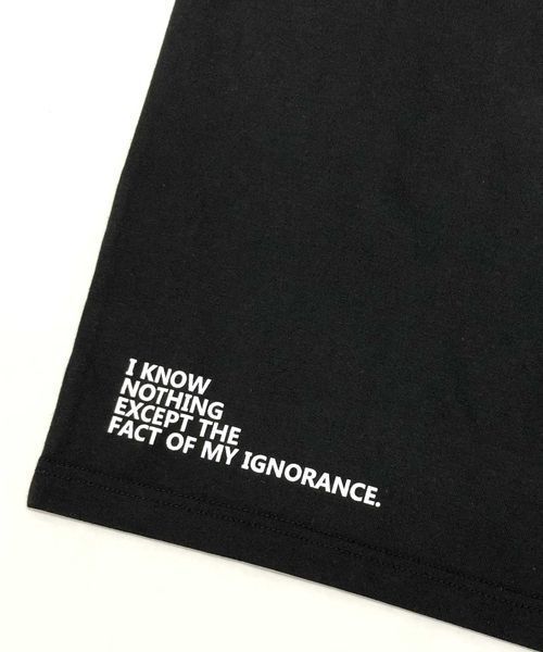 A.S.M（エーエスエム）の「メッセージプリントクルーネックTシャツ（Tシャツ/カットソー・メンズ・ホワイト/ブラック/グレー・48/50/52）」の17枚目の写真