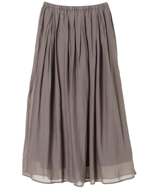 AMERICAN HOLIC（アメリカンホリック）の「・シフォンギャザーカラースカート◯◆（スカート・レディース・パープル/ネイビー/サックスブルー/モカ/その他9/イエロー/グリーン/その他14・FREE）」の9枚目の写真