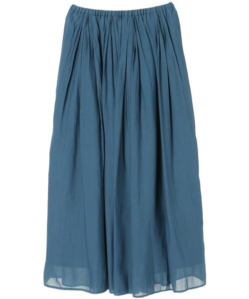 AMERICAN HOLIC（アメリカンホリック）の「・シフォンギャザーカラースカート◯◆（スカート・レディース・パープル/ネイビー/サックスブルー/モカ/その他9/イエロー/グリーン/その他14・FREE）」の11枚目の写真