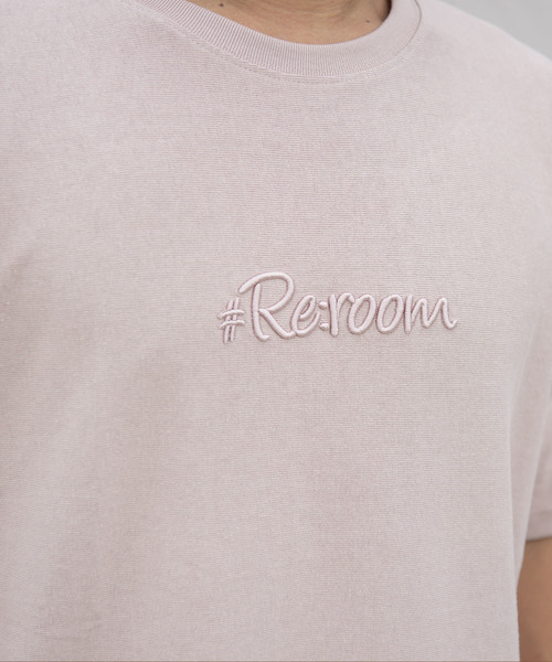 #Re:room（リルーム）の「3DロゴビッグTシャツ（Tシャツ/カットソー・メンズ・オフホワイト/ライトカーキ/ピンク/ベージュ・SMALL/MEDIUM）」の19枚目の写真