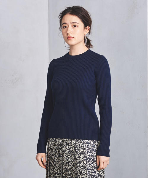 新品未使用UNITED ARROWS UWSC クルーネックニット UNITED ARROWS（ユナイテッドアローズ）の「UWSC リブ クルーネック
