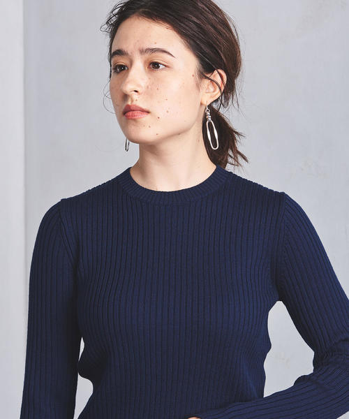 新品未使用UNITED ARROWS UWSC クルーネックニット UNITED ARROWS（ユナイテッドアローズ）の「UWSC リブ クルーネック