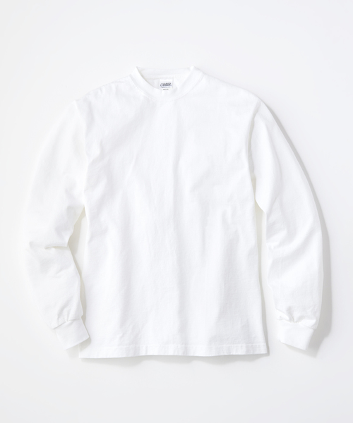 CAMBER(キャンバー)の「【CAMBER】クルーネックロンT(Tシャツ/カットソー・メンズ・ホワイト/ブラック/ネイビー/グレー・MEDIUM/LARGE)」の2枚目の写真
