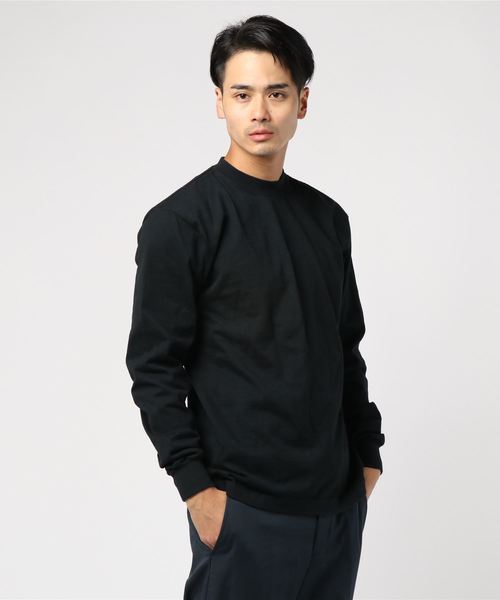 CAMBER(キャンバー)の「【CAMBER】クルーネックロンT(Tシャツ/カットソー・メンズ・ホワイト/ブラック/ネイビー/グレー・MEDIUM/LARGE)」の7枚目の写真