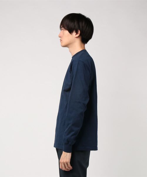 CAMBER(キャンバー)の「【CAMBER】クルーネックロンT(Tシャツ/カットソー・メンズ・ホワイト/ブラック/ネイビー/グレー・MEDIUM/LARGE)」の10枚目の写真