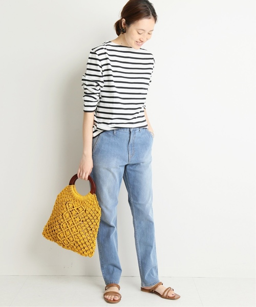 セール】LE DENIM テーパードデニムパンツ◇（デニムパンツ