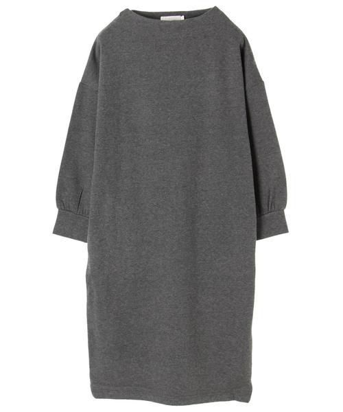 AMERICAN HOLIC(アメリカンホリック)の「・ボトル裏毛裏起毛ワンピース(ワンピース・レディース・ブラック/キャメル/ダークグリーン/チャコールグレー/モカ・M/L)」の14枚目の写真