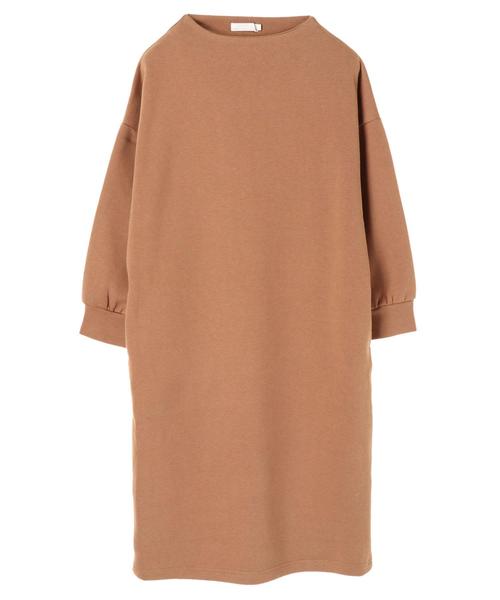 AMERICAN HOLIC(アメリカンホリック)の「・ボトル裏毛裏起毛ワンピース(ワンピース・レディース・ブラック/キャメル/ダークグリーン/チャコールグレー/モカ・M/L)」の12枚目の写真