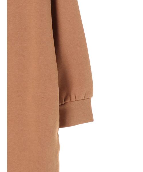 AMERICAN HOLIC(アメリカンホリック)の「・ボトル裏毛裏起毛ワンピース(ワンピース・レディース・ブラック/キャメル/ダークグリーン/チャコールグレー/モカ・M/L)」の15枚目の写真