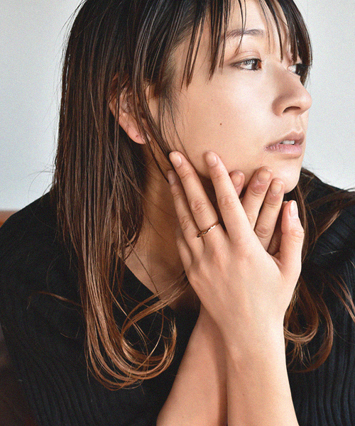 RiNc (リンク)の「【 Erin & Emma / エリン アンド エマ 】 Ring / 2連 リング(リング・レディース・ゴールド・FREE)」の3枚目の写真