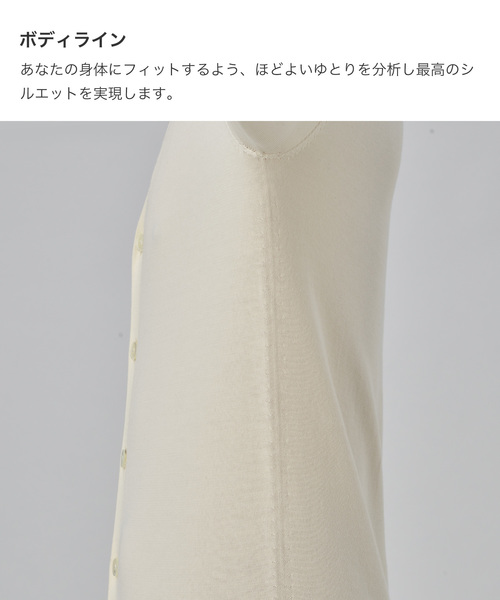 ZOZO（ゾゾ）の「ホールガーメントコットンVネックニットカーディガン（パターンオーダー）／ネイビー[MEN]（カーディガン/ボレロ・メンズ・ネイビー・マルチサイズ）」の13枚目の写真