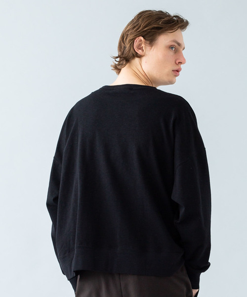 Magine(マージン)の「【magine】MARBLE VINTAGE PILE BIG P/O L/S(Tシャツ/カットソー・メンズ・ブラック/グレー/ホワイト/ネイビー・46/44/48)」の21枚目の写真
