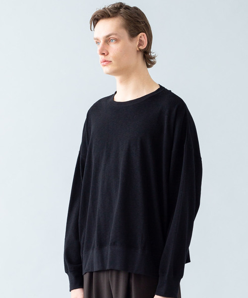 Magine(マージン)の「【magine】MARBLE VINTAGE PILE BIG P/O L/S(Tシャツ/カットソー・メンズ・ブラック/グレー/ホワイト/ネイビー・46/44/48)」の19枚目の写真