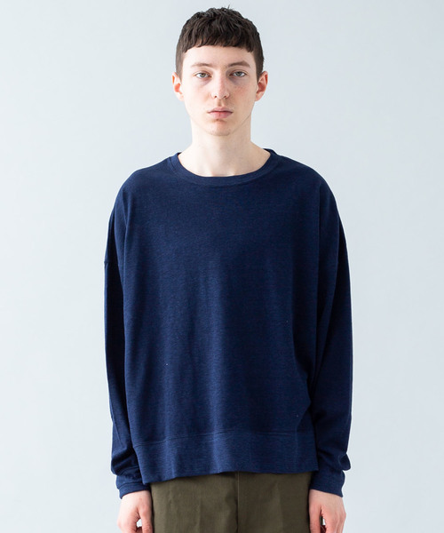 Magine(マージン)の「【magine】MARBLE VINTAGE PILE BIG P/O L/S(Tシャツ/カットソー・メンズ・ブラック/グレー/ホワイト/ネイビー・46/44/48)」の10枚目の写真