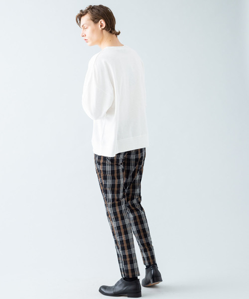 Magine(マージン)の「【magine】MARBLE VINTAGE PILE BIG P/O L/S(Tシャツ/カットソー・メンズ・ブラック/グレー/ホワイト/ネイビー・46/44/48)」の6枚目の写真