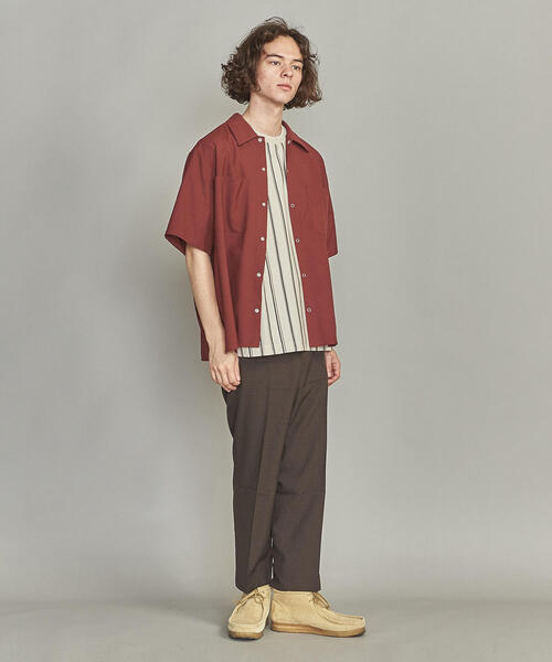 UNIVERSAL OVERALL（ユニバーサルオーバーオール）の「【別注】 ＜UNIVERSAL OVERALL＞ TW WORK SHIRTS/シャツ（シャツ/ブラウス・メンズ・ブラック/オレンジ系その他/ダークグリーン/ライトブルー・SMALL/MEDIUM/LARGE）」の7枚目の写真