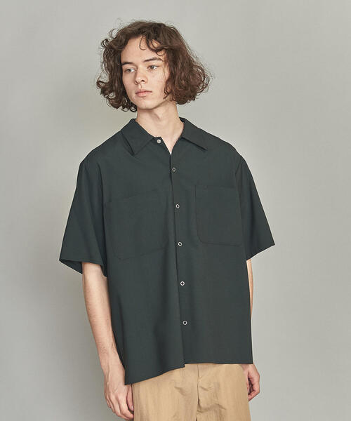 UNIVERSAL OVERALL（ユニバーサルオーバーオール）の「【別注】 ＜UNIVERSAL OVERALL＞ TW WORK SHIRTS/シャツ（シャツ/ブラウス・メンズ・ブラック/オレンジ系その他/ダークグリーン/ライトブルー・SMALL/MEDIUM/LARGE）」の6枚目の写真